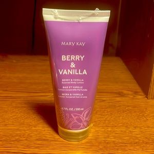 Mary Kay lotion, berry, and vanilla